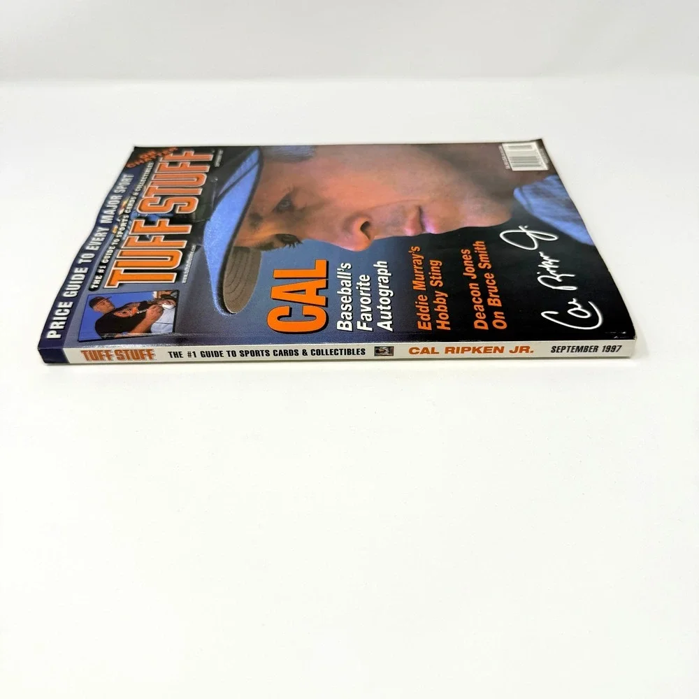 Tuff Stuff Cal Ripken Jr Magazine Sports Cards Baltimore Orioles September 1997